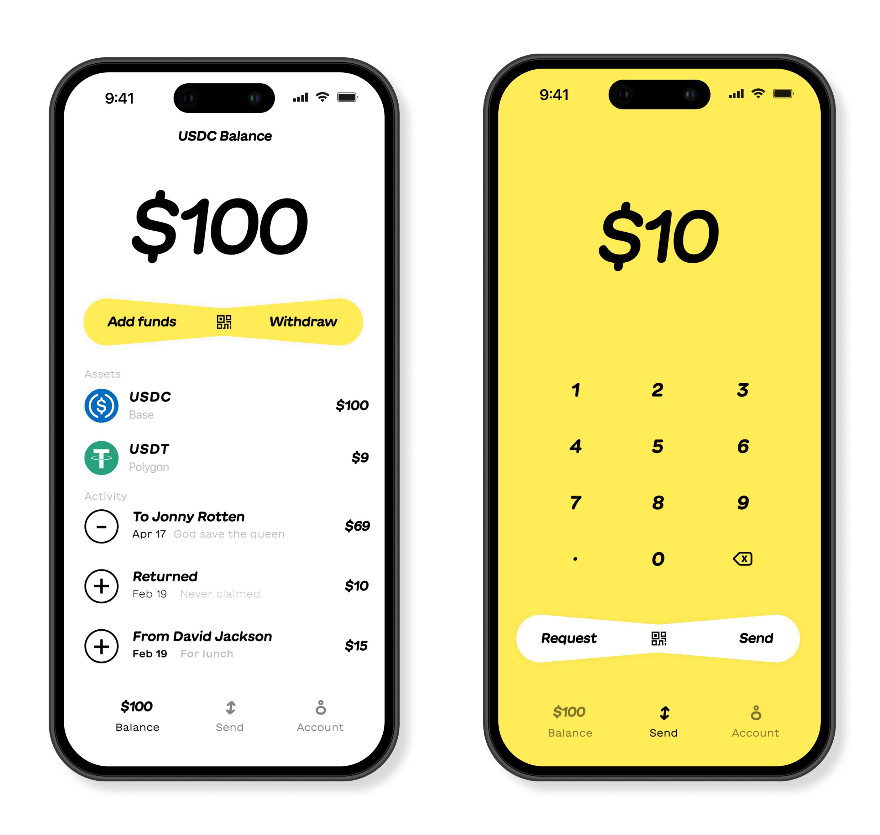 Paymobil updated design screenshots with tabs