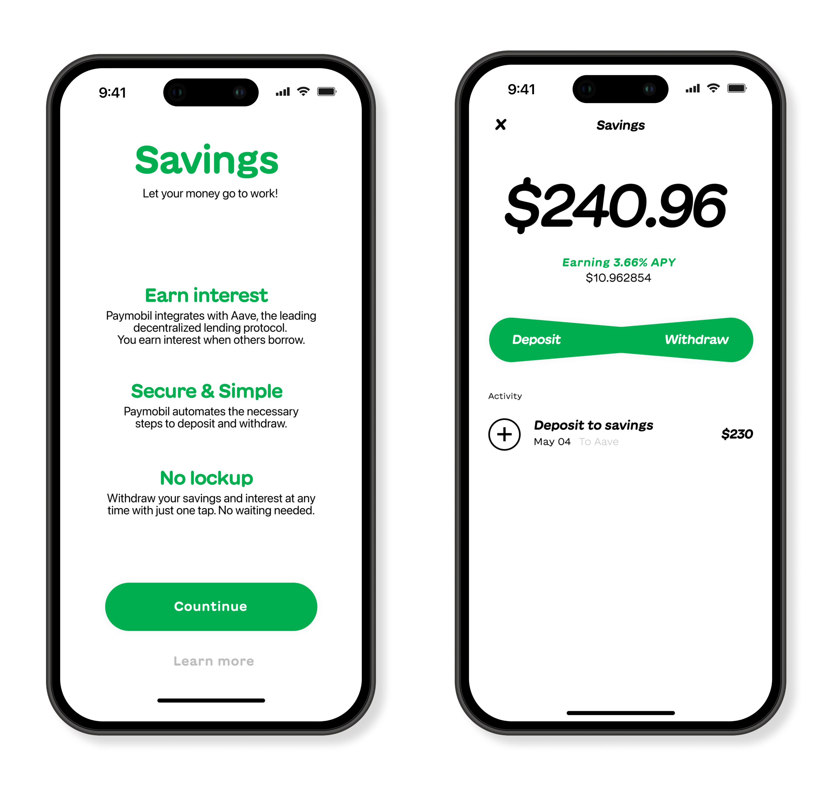 Paymobil savings account